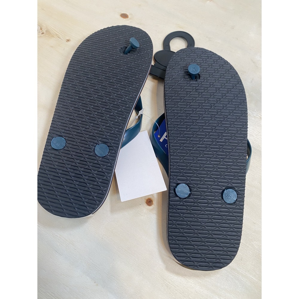 Detroit Tigers MLB Baseball Flip Flops‎ Blue Orange New Extra Small Womens 5-6 - Picture 5 of 5